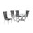 Lebanon Glass Top Trestle Dining Set-381428322-355821855