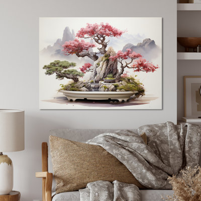 " Asian Art Bonsais Wisdom V "