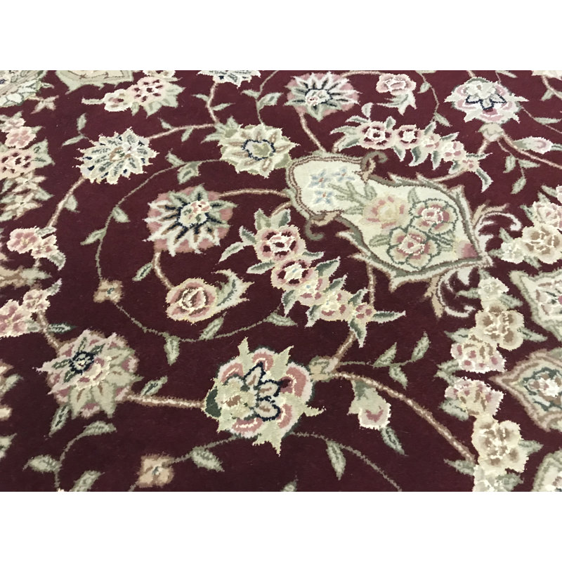 Hand-Knotted High-Quality Gray Area Rug