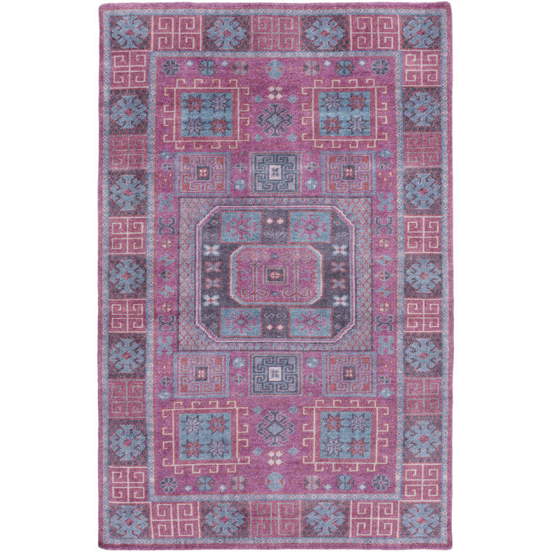 Bronwood Wool Southwestern Indoor Rug, Rectangle 4' x 6'