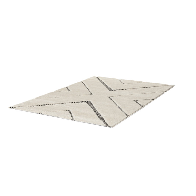 Frankin Geometric Area Rug, Rectangle 80 x 150cm