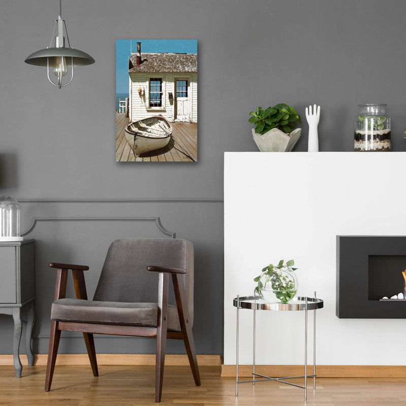 Art mural épique «Weathered Traveller» par Zhen-Huan Lu, verre acrylique, 12 po x 16 po, H 24 po x l 16 po x P 0,2 po