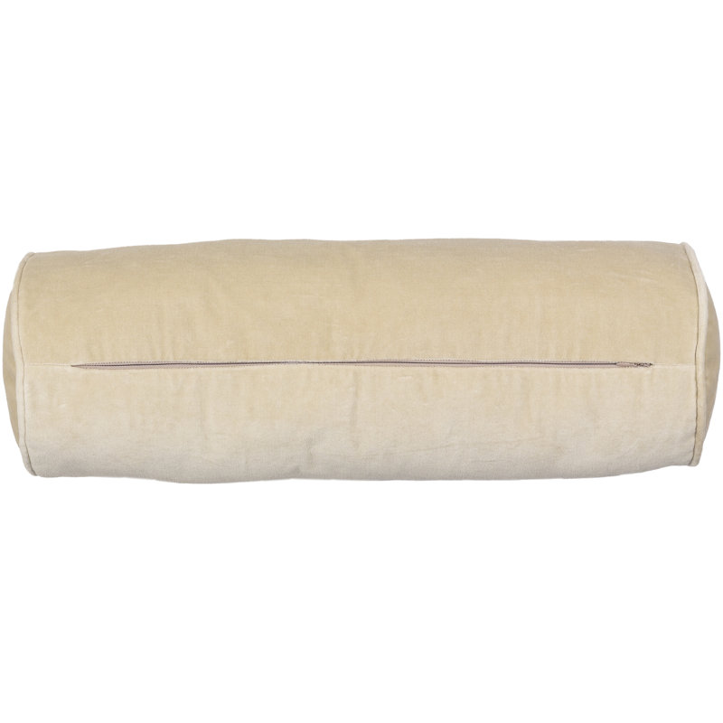 Deane Bolster Accent Pillow, Oatmeal, Polyester/Pollyfill