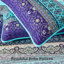 Ensemble de 3 courtepointe Boho Bohemian-122256991-122256998