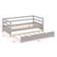 Structure de lit de jour en bois avec couchette-588172040