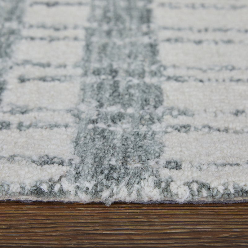 Aberdeen Modern Stripes Area Rug, Square 1'6"