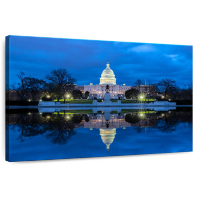 Capitol Building At Night