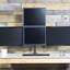 Support de bureau quadruple