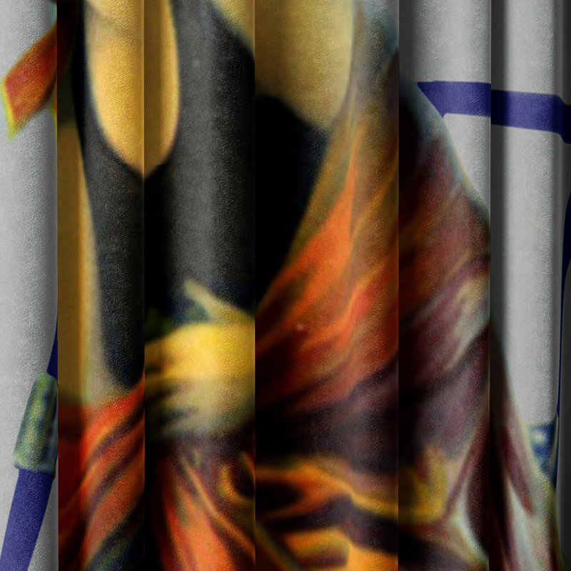 Velvet Blackout Curtain Panel Pair, 148cm Width x 200cm Drop