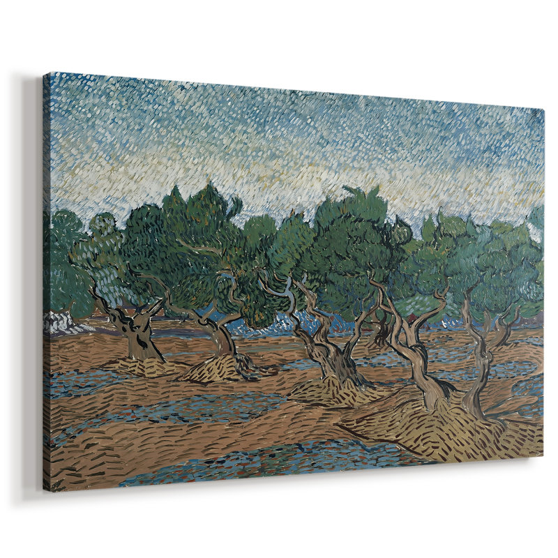Olive - Vincent van Gogh - Toile tendue avec châssis - 1889, 32 x 48