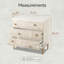 Commode 3 tiroirs Bahtie Farmhouse-722101013