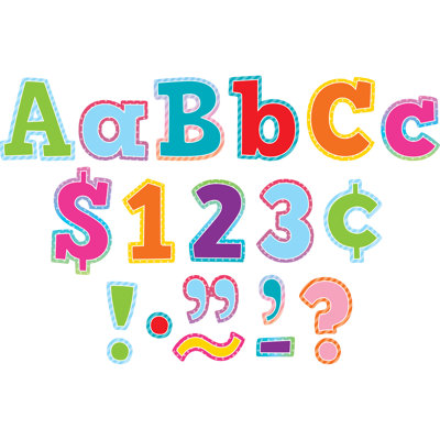 Teacher Created Resources Letters and Numbers