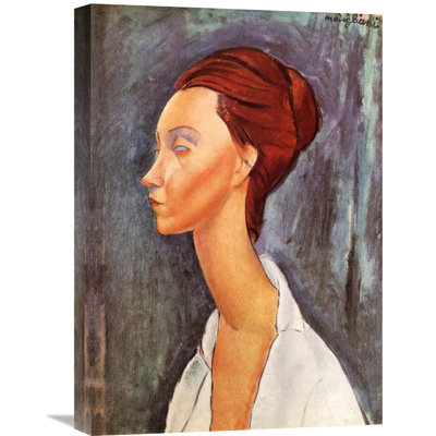 " Lunia Czechowska " by Amedeo Modigliani Painting Print