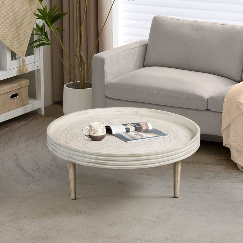 Apollonia Solid Wood Single Coffee Table