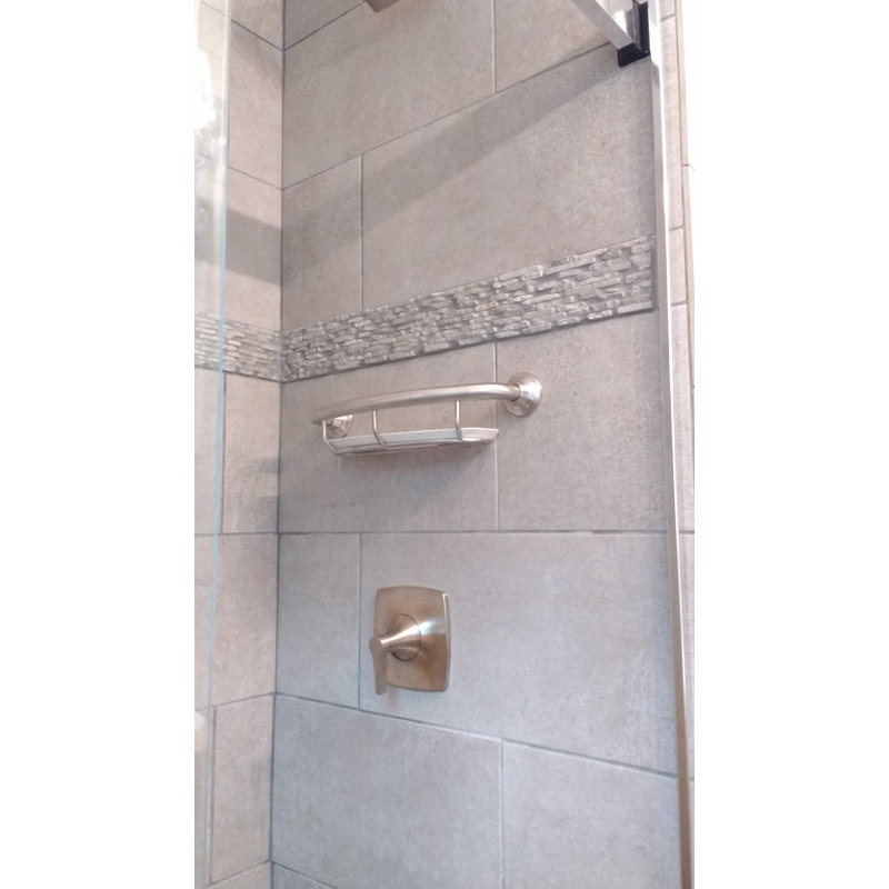 Carreau de mosaïque en galet naturel gris pierre Kapuas 12 po x 12 po - 0,33 pi2 Pi. / Boîte