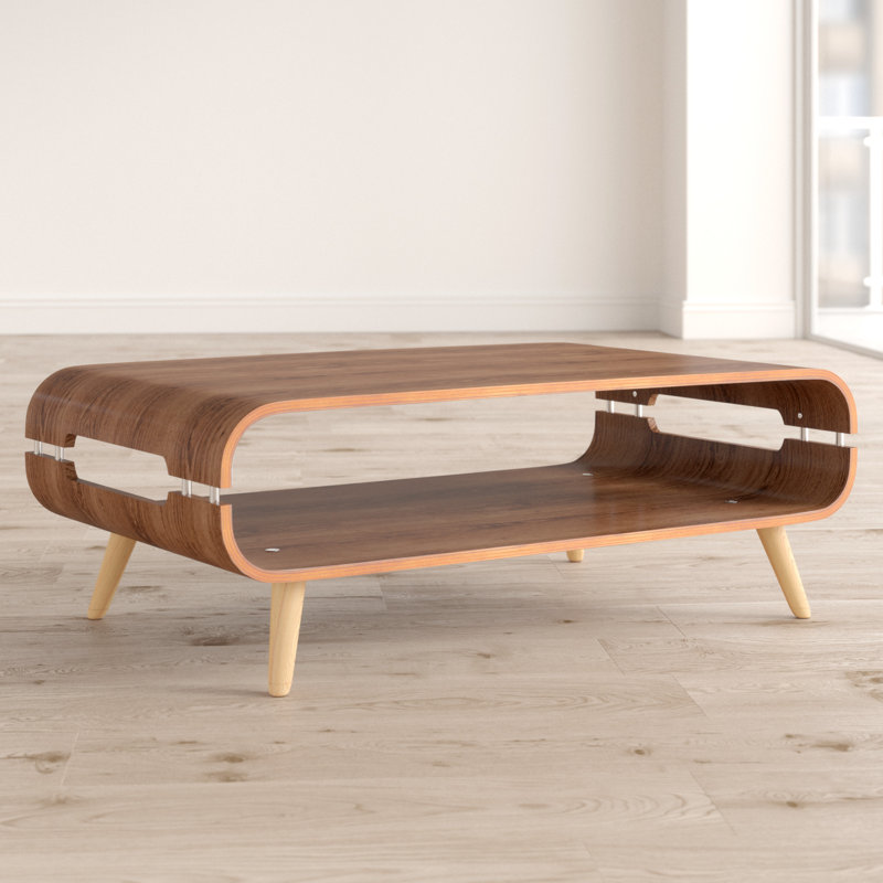 Eva Four Leg Coffee Table with Storage
