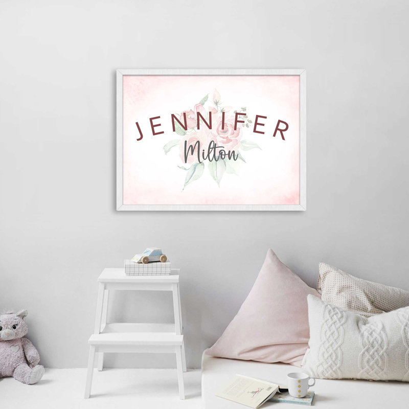 Lettres murales personnalisées Ahmeer, H 12 po x l 16 po x P 0,7 po