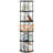 360° Rotating Bookcase, Storage And Display Spinning Corner Bookshelf For Home Office And Living Room-362749864-362749861