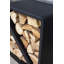 Brinly 57cm W x 57cm D Metal Log Store