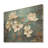 White And Blue Charming Spring Flower Elegance II - Flowers On Wood Print-102829860