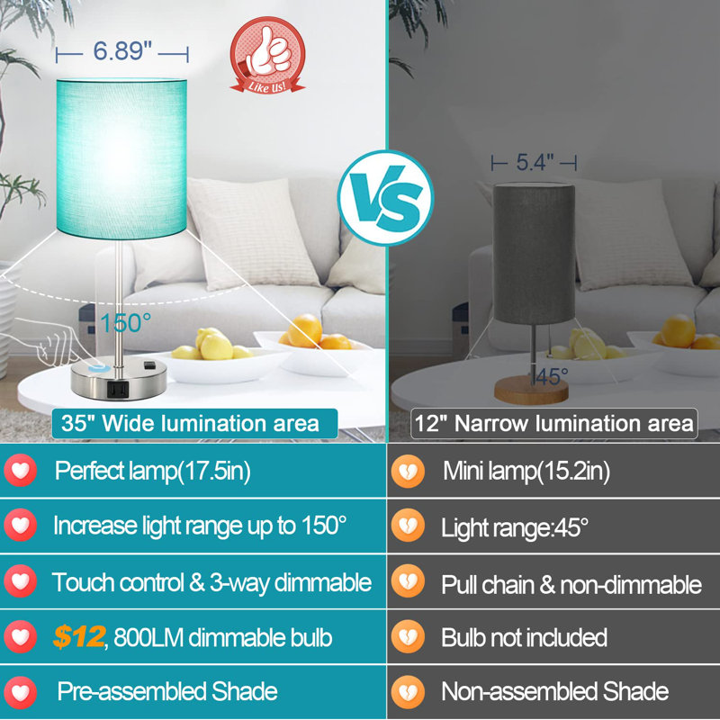 Nepil Metal Table Lamp