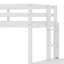 Lit mezzanine simple avec plate-forme échelle-1848665565