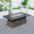 Arayeli Rectangle Aluminum Liquid Propane Smokeless Fire Pit Table-1105408789