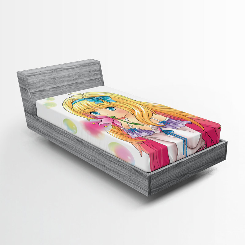 Ensemble de 2 drap-housse Ambesonne, Drap-housse de taille simple