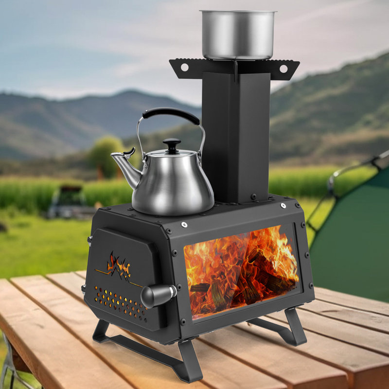 Nodal Cylinder Steel Smokeless Outdoor Fireplace