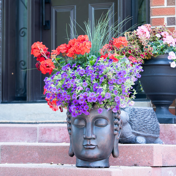 1 Set, Simple Character Flowerpot Ornaments, Creative Pots, Super Beautiful  Flower Pot, Indoor Outdoor Home Decor Garden Patio