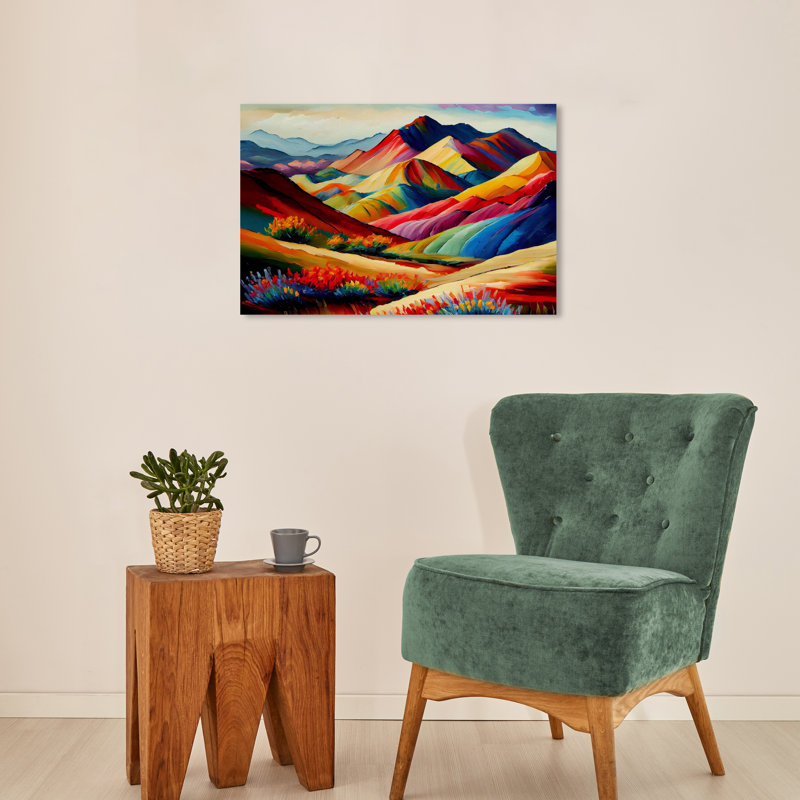 Colorado in My Mind - peinture sur toile tendue, L 24 po x H 16 po x P 0,8 po
