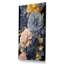 Or rose et bleu Elegance III - art mural rose-1010522937-1043976789