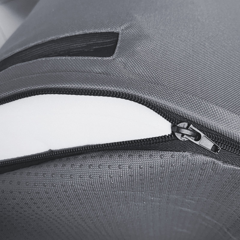 Siège de voiture en polyester Pet Booster, Gris