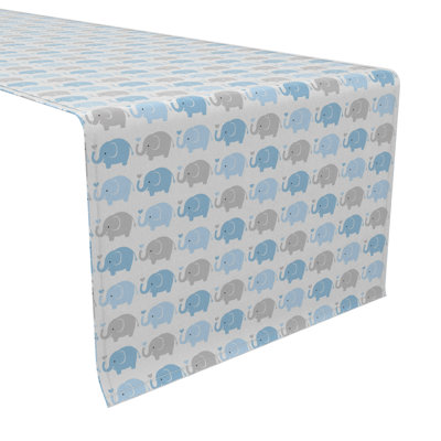 Rectangular Cotton Twill Table Runner