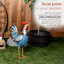 Statue de jardin coq 23 po H