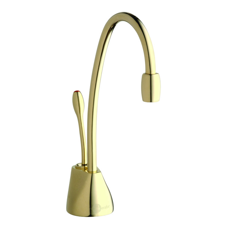 Contemporary Touch Instant Touch Hot Water Dispenser, French Gold