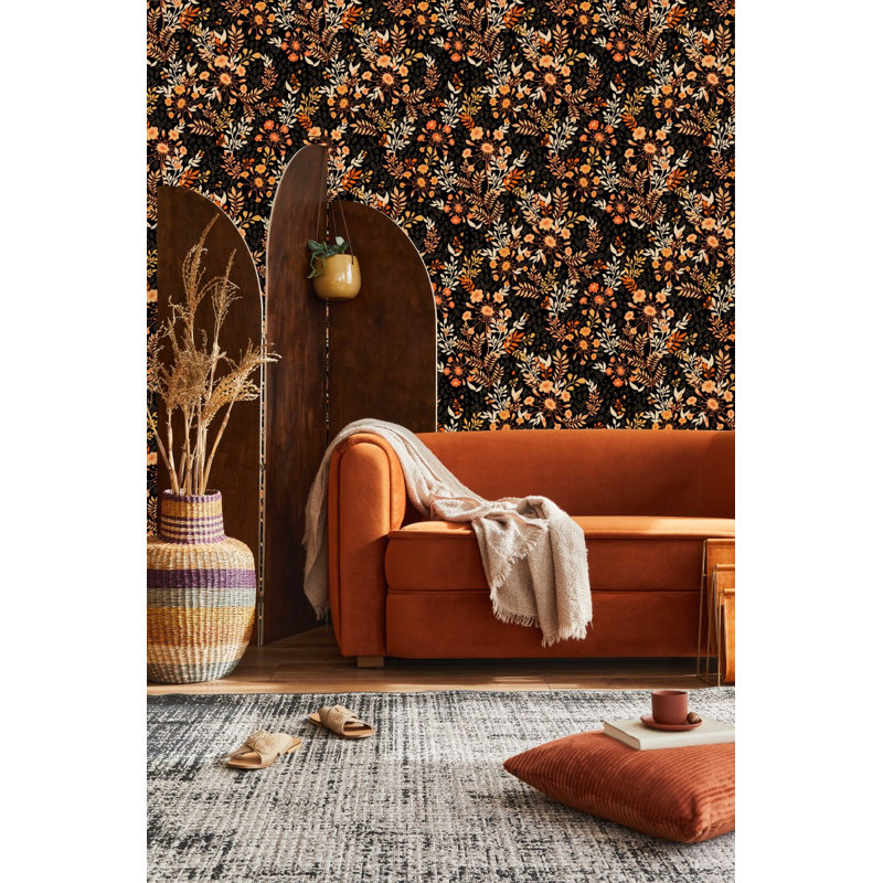 Carreau de papier peint l 25 po, L 2,09 pi x L 10,42 pi