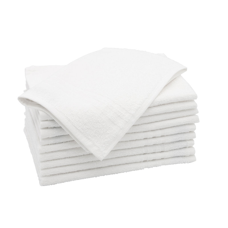 Lightweight Fingertip Towel, White