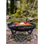 Round Steel Wood Burning Smokeless Fire Pit-86525140