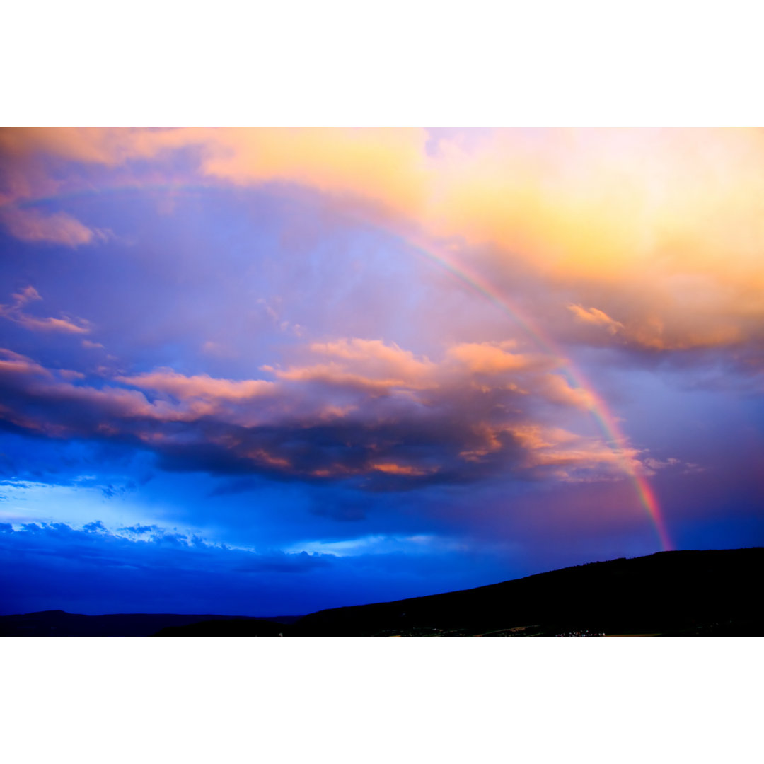 Regenbogen von FocusEye - Kunstdrucke auf Leinwand ohne Rahmen