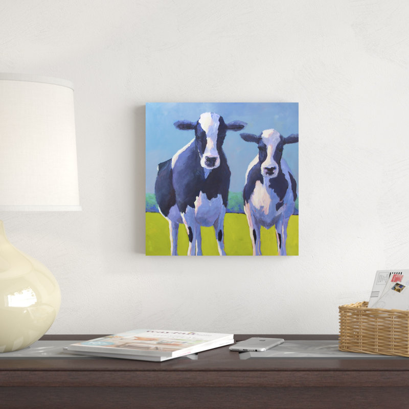 Cow Pals II, H 12 po x l 12 po x P 1,25 po