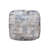 Savir Multi Transitional Abstract Hand-Woven Cotton Square Ottoman Pouf