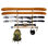 Porte-skis mural - série Hallstein