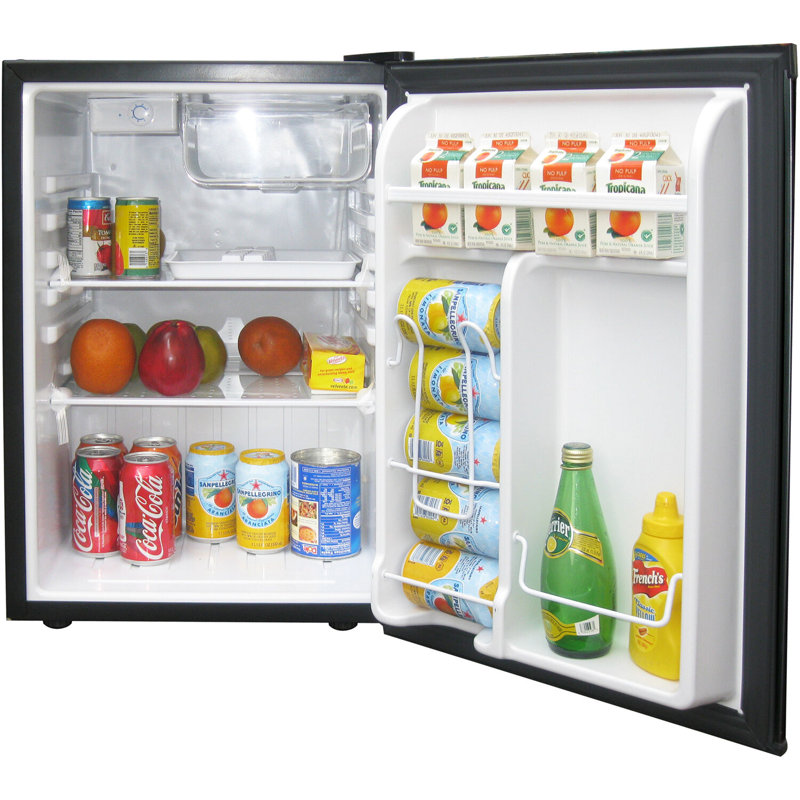 Magic Chef 2.6-cu. ft. Mini Fridge, Small Compact Refrigerator with Freezer Compartment for Bedroom, Apartment, Dorm Room, Office
