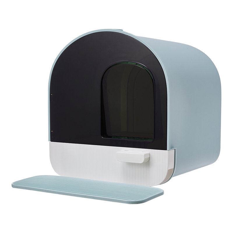 Polyethylene Plastic Litter Box with Scoop