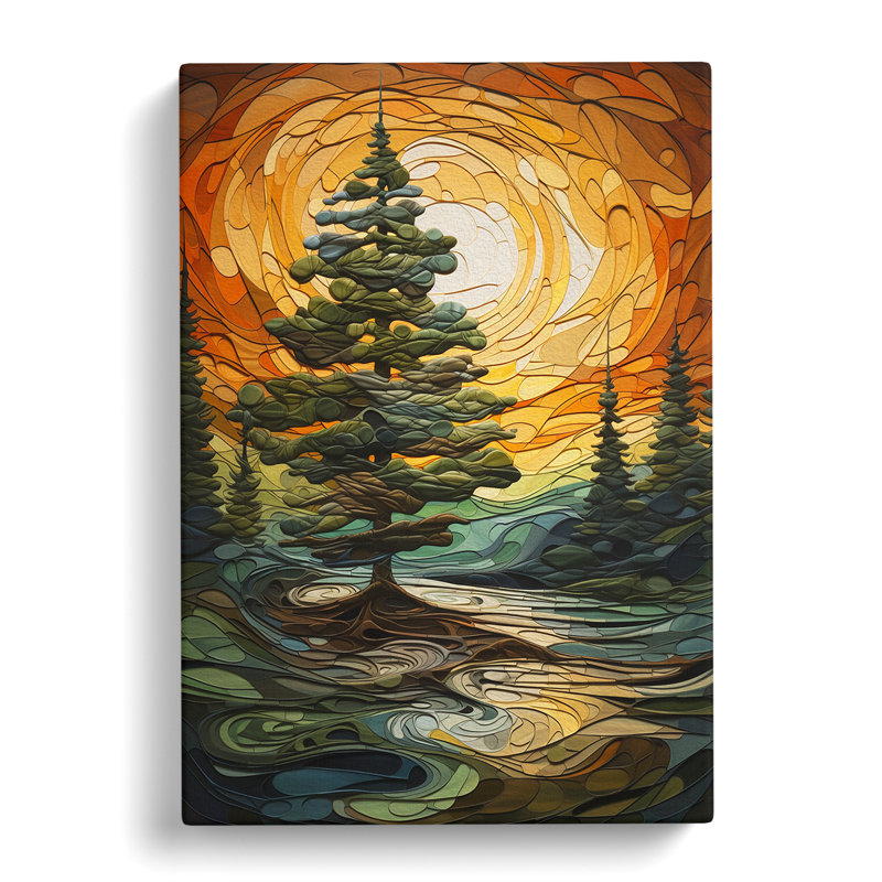 Modern Wall Art - Wrapped Canvas, 60cm H x 40cm W x 3cm D