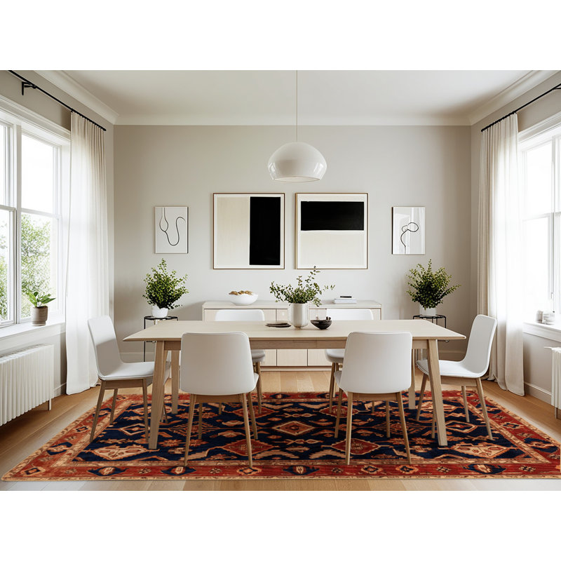 Tapis brun lavable à la machine, Rectangulaire 7 pi x 10 pi
