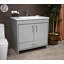Ensemble de meuble-lavabo simple 36 po Ceravolo-855929477