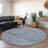 Machine Washable Indoor/Outdoor Chantille ACN1163 Sky Rug-109514396