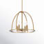 Roumel 4-Light Chandelier-2026598936